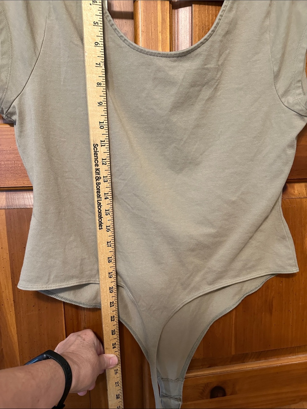 NWT Universal Thread Scoop Neck Short Sleeve Bodysuit - Picture 6 of 7